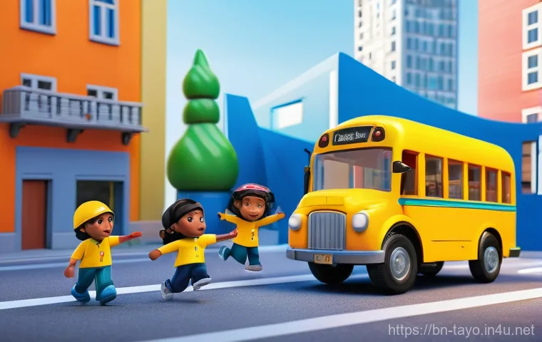 타요 극장판 - **Prompt:** A highly detailed, cinematic 3D render featuring Tayo the Little Bus and his friends Rog...